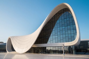 Haydar Aliyev Merkezi Bakıda, Azebaijan üzerinde 01 Mayıs 2015