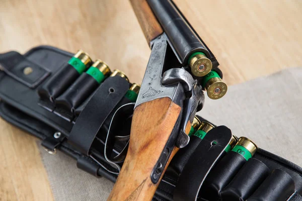 Hunting Shotgun Bullets — Stock Photo, Image