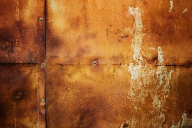 Arka plan doku eski çelik paslı