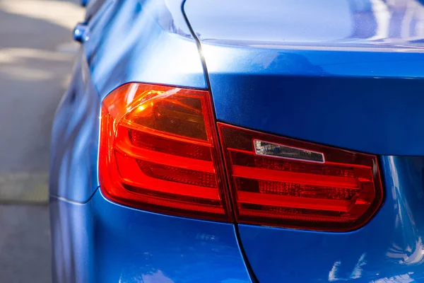 Close Car Stop Light — Stock Photo, Image