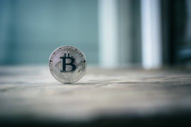  Bitcoin para arka plan üzerinde Kapat