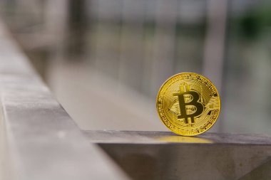  Bitcoin para arka plan üzerinde Kapat