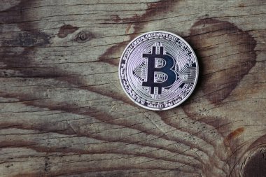  Bitcoin para arka plan üzerinde Kapat