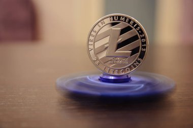 Değer değişimi üzerinde gümüş Litecoin