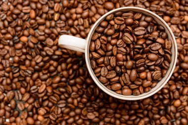 Aroma kahvenin arka plan