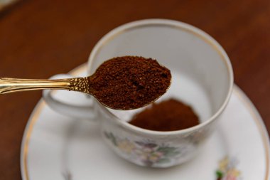 Aroma kahvenin arka plan