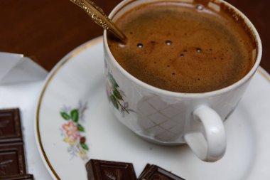 Aroma kahvenin arka plan