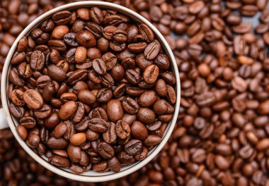 Aroma kahvenin arka plan