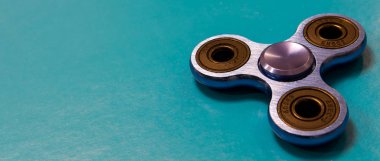 Metal spinner nesne üzerinde arka plan