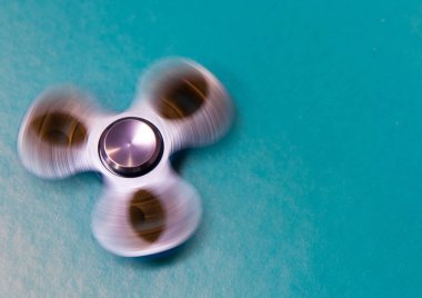 Metal spinner nesne üzerinde arka plan