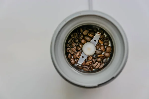 Aroma Koffiebonen Achtergrond — Stockfoto