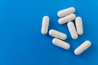 Arka plan arka plan üzerinde farklı hap