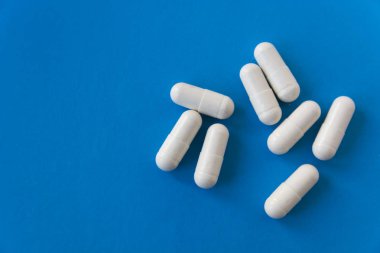 Arka plan arka plan üzerinde farklı hap