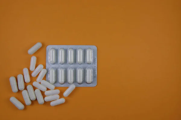 Background Different Pills Background — Stock Photo, Image