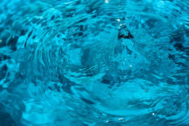 Splash arka plan mavi su