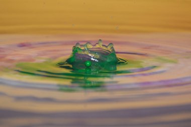 Splash arka plan mavi su