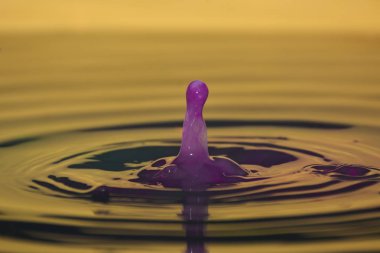 Splash arka plan mavi su