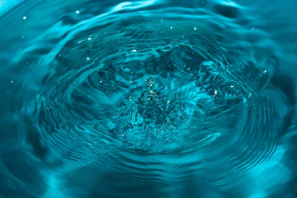 Splash Blue Water Background — Stock Photo, Image