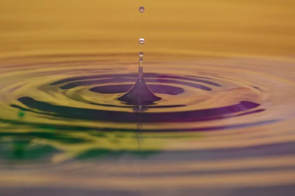 Splash Blue Water Background — Stock Photo, Image