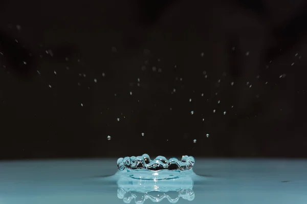 Капля Воды Фоне — стоковое фото