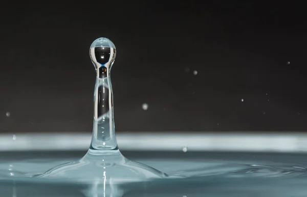 Water Drop Impact Background — Stock Photo, Image