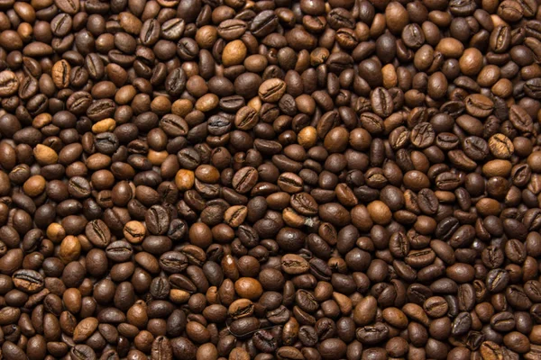 Aroma Kaffeebohnen Hintergrund — Stockfoto