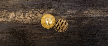 kripto para birimi: altın bitcoin ve litecoin 