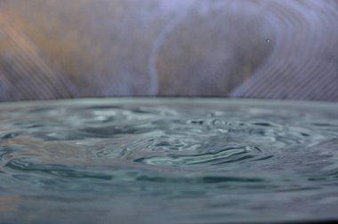 Splash arka plan üzerinde temiz su