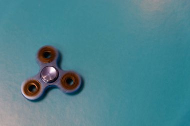 Metal spinner nesne üzerinde arka plan