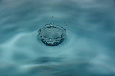 Splash arka plan üzerinde temiz su