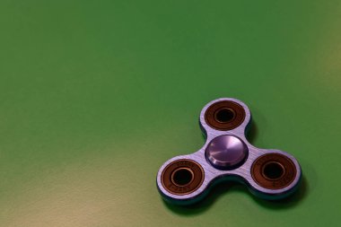 Metal spinner nesne üzerinde arka plan