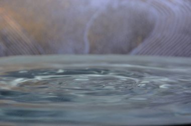 Splash arka plan üzerinde temiz su