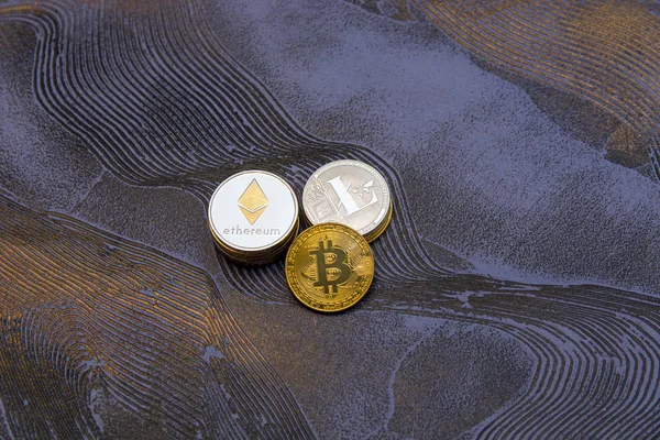  kripto para birimi: bitcoin litecoin ve ethereum 