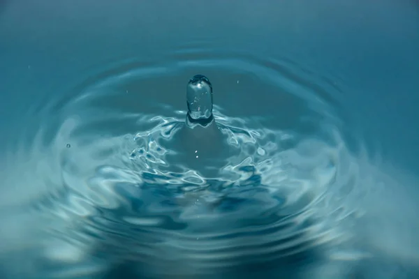 Spritzer Sauberes Wasser Hintergrund — Stockfoto