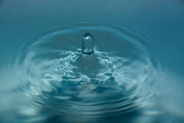 Schizzo Acqua Pulita Sullo Sfondo — Foto Stock