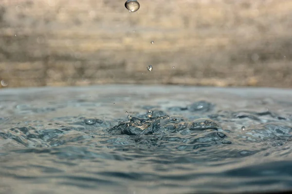 Splash Van Schoon Water Achtergrond — Stockfoto