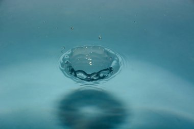 Splash arka plan üzerinde temiz su