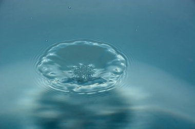 Splash arka plan üzerinde temiz su