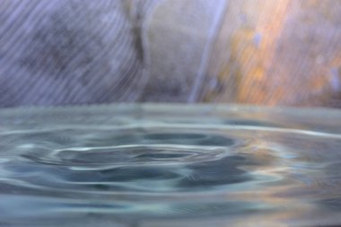 Splash arka plan üzerinde temiz su