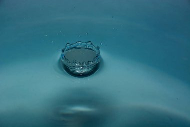 Splash arka plan üzerinde temiz su