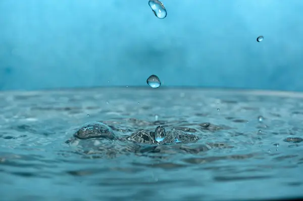 Splash Van Schoon Water Achtergrond — Stockfoto