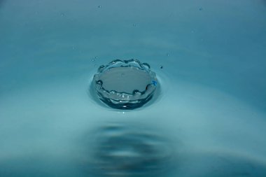 Splash arka plan üzerinde temiz su