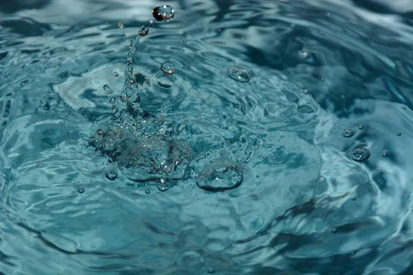 Schizzo Acqua Pulita Sullo Sfondo — Foto Stock