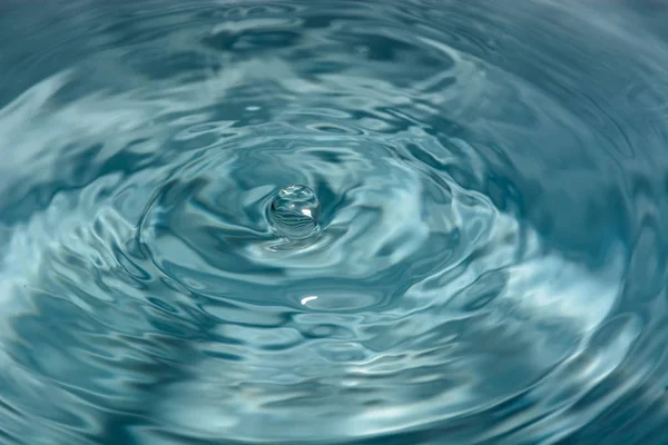 Salpicadura Agua Limpia Fondo — Foto de Stock