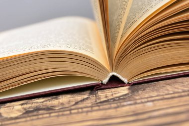 kitap sayfaları closeup arka plan üzerinde