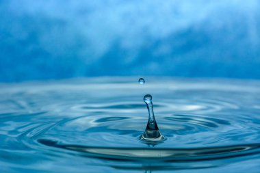 Splash arka plan üzerinde temiz su