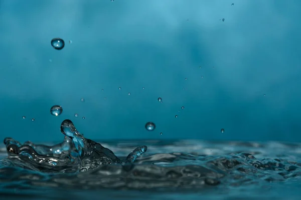 Splash Clean Water Background — Stock Photo, Image