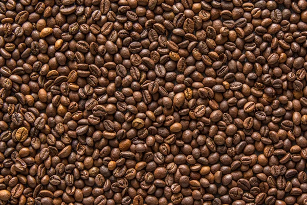 Aroma Kaffeebohnen Hintergrund — Stockfoto