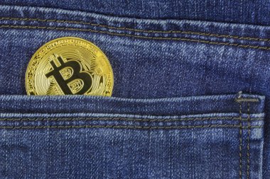 Bitcoin mavi kot pantolon cebinde yatıyor