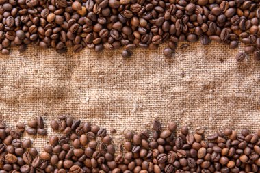 Aroma kahvenin arka plan